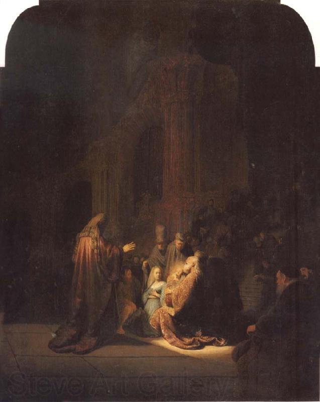 REMBRANDT Harmenszoon van Rijn The Presentation of Jesus in the Temple